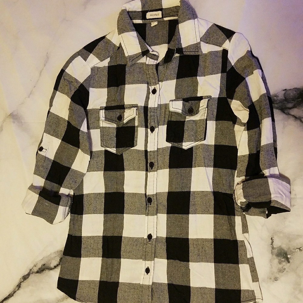 Button down long sleeve shirt